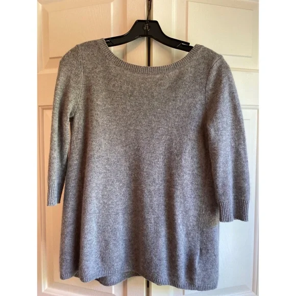 Barrow Grove Sweaters Barrow Grove Gray Cashmere Xs Sweater